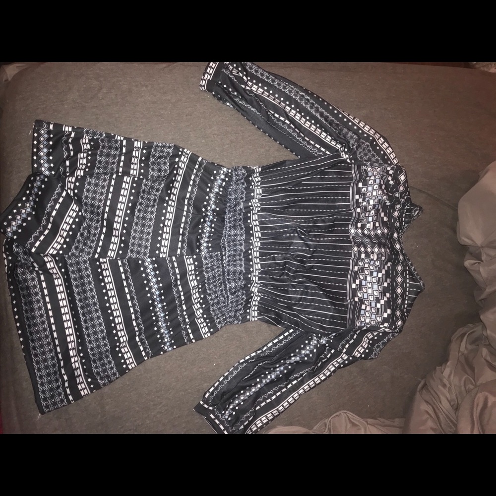 patterned romper - Picture 2 of 2